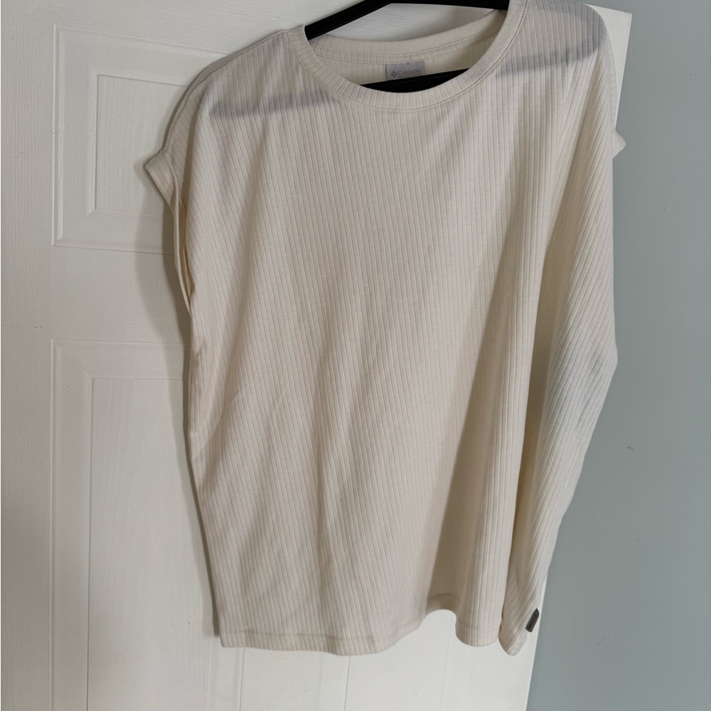 Columbia cream Ribbed Tee